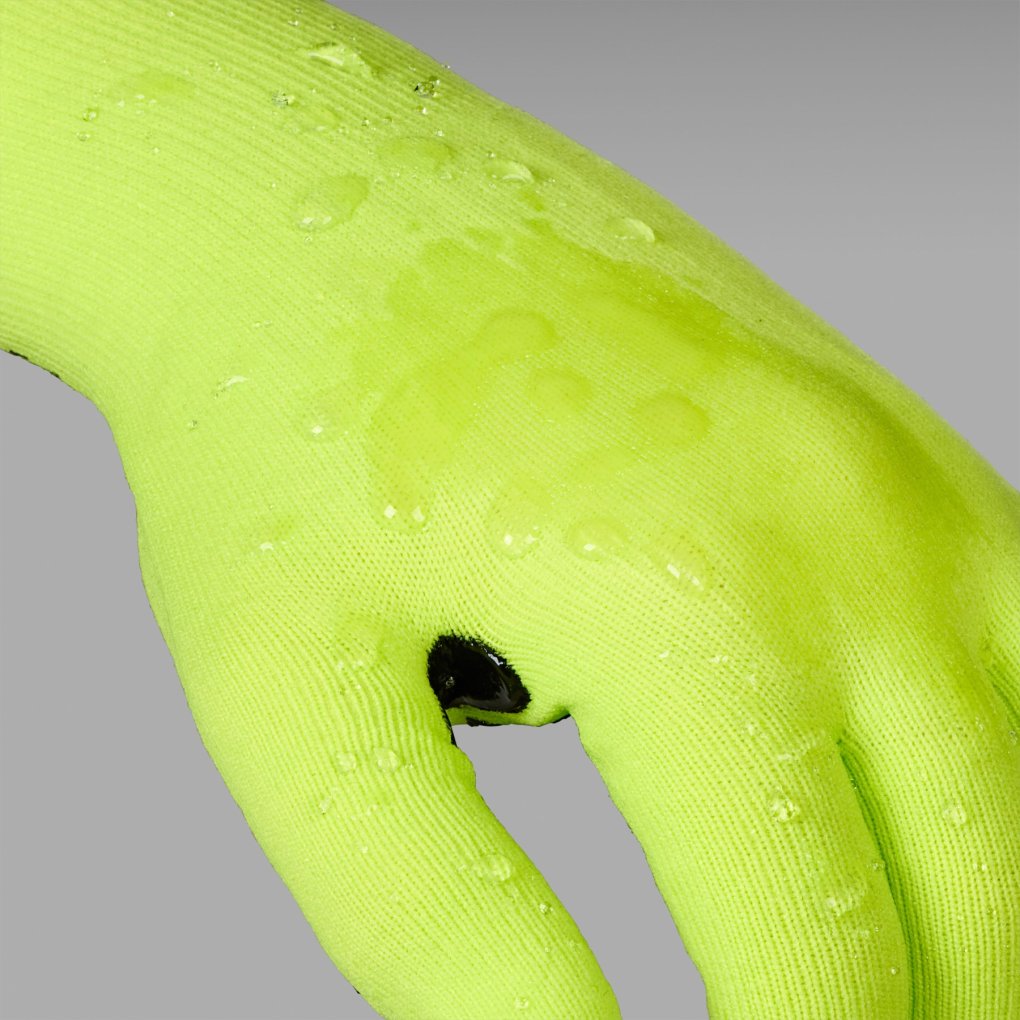 GripGrab Waterproof Knitted Gloves - Yellow Hi-Vis