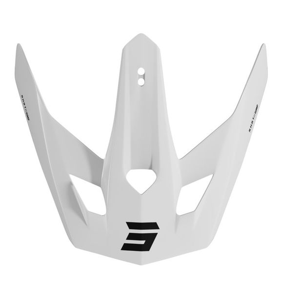 Shot JUMP TRICKS WHITE RED GLOSSY MX Visor 2026 - White / RedRef: SO2792 / A08-21F3-B02