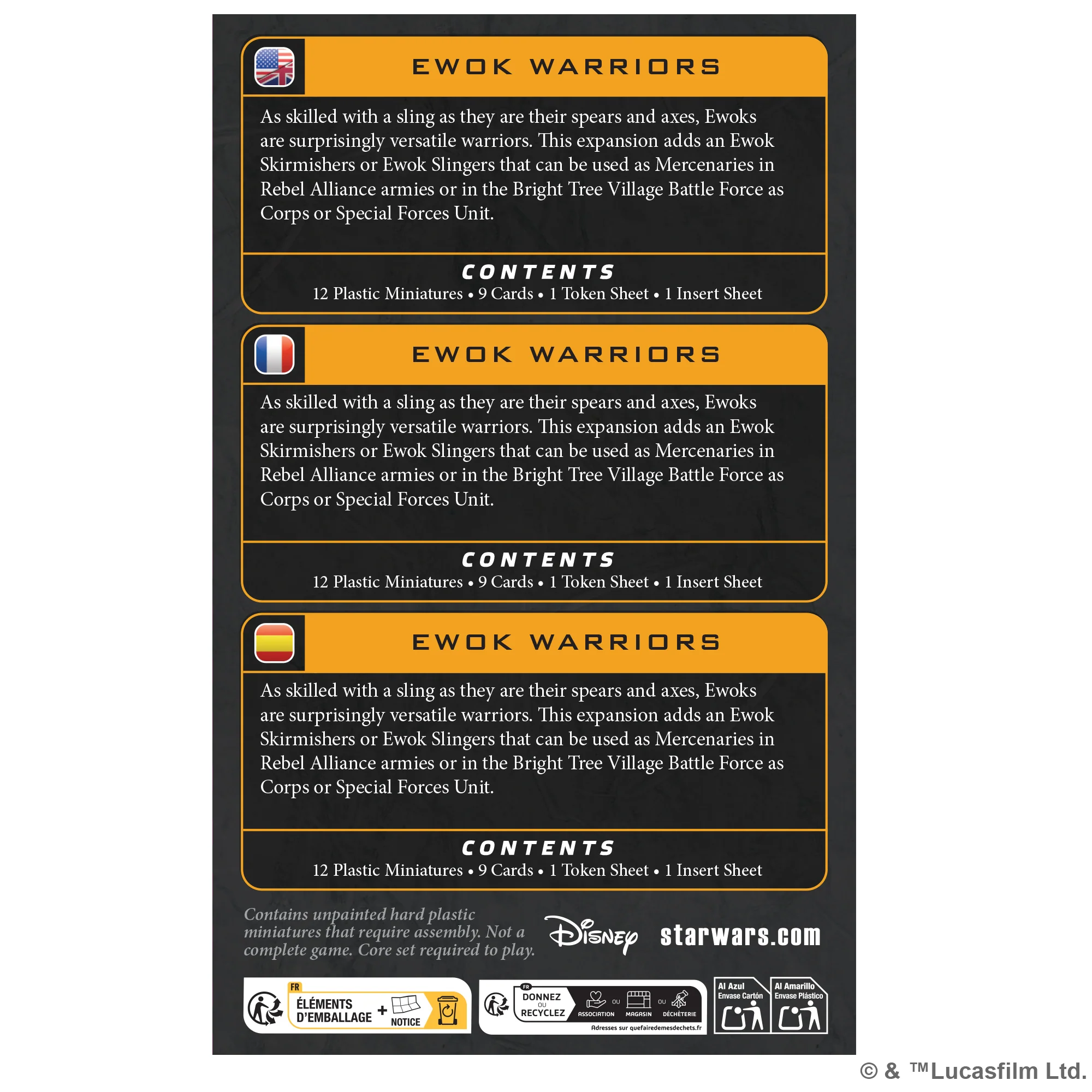 Star Wars: Legion - Ewok Warriors