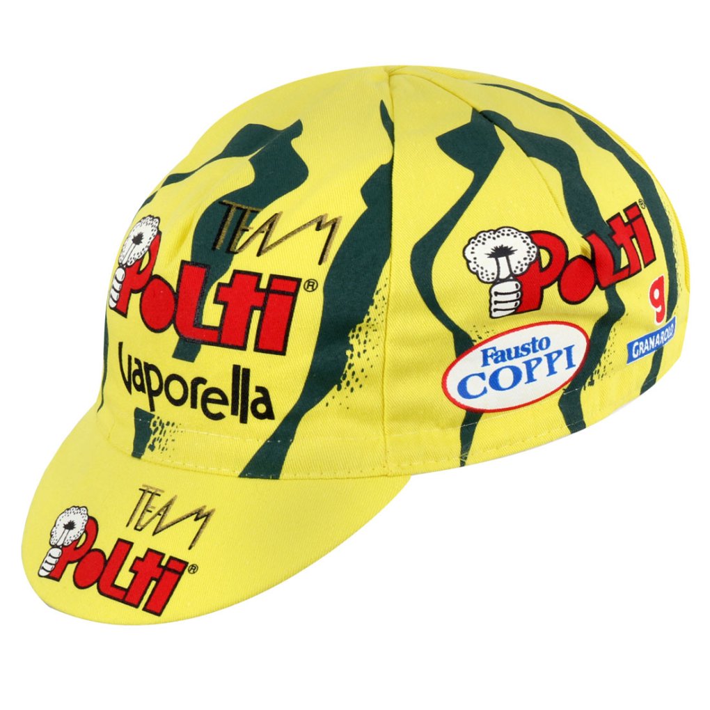 Apis Retro Style Pro Cycling Cap - POLTI VAPORELLA 1994