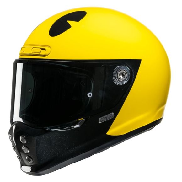 HJC V10 Full-Face Helmet - PAC-MAN BANDAI NAMCO - Black / YellowRef: HJ1151