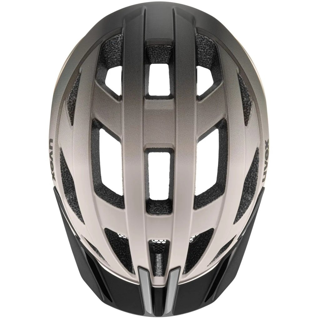 Uvex i-vo 2 Bike Helmet - warm grey-black matt