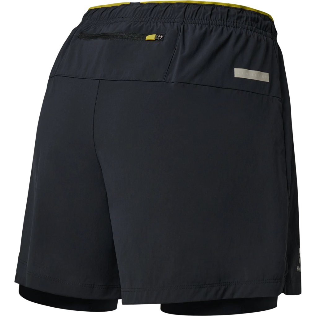 Haglöfs L.I.M Tempo Trail 2-in-1 Shorts Women - true black 2C5