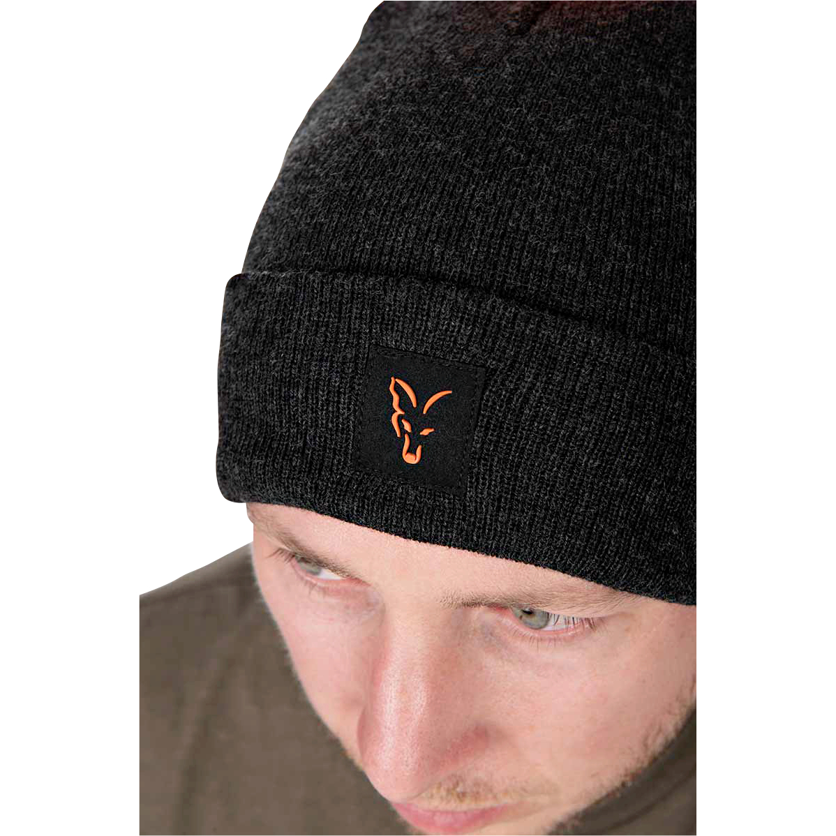 Fox Collection Bobble Hat (Green\/Black)