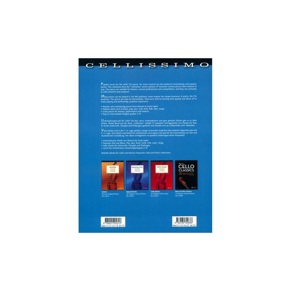 Schott The Entertainer Cello – Thomann Ireland