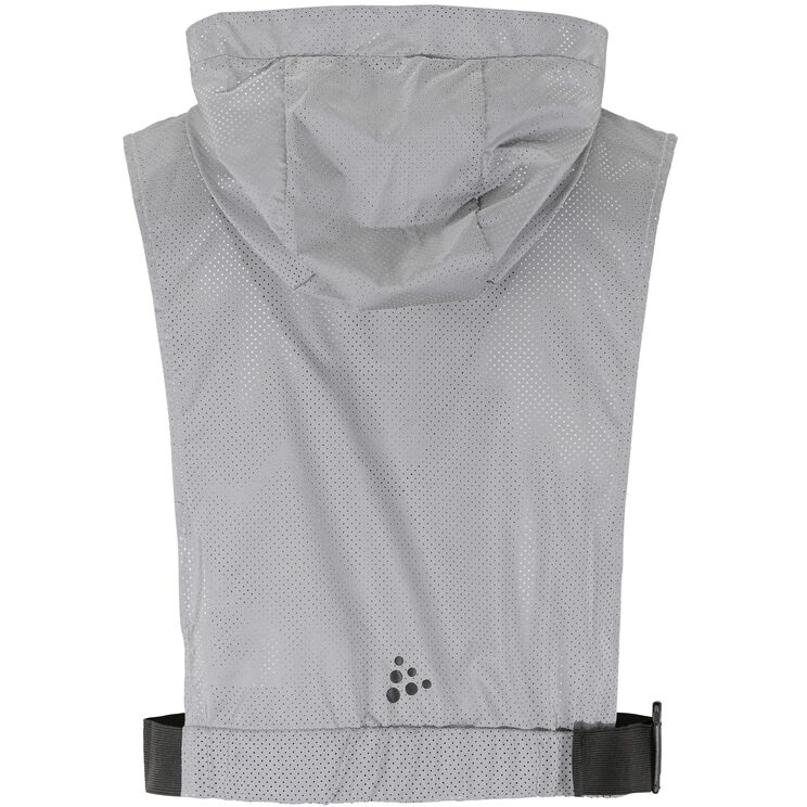 CRAFT ADV Lumen Short Running Vest Unisex - Silver Reflective