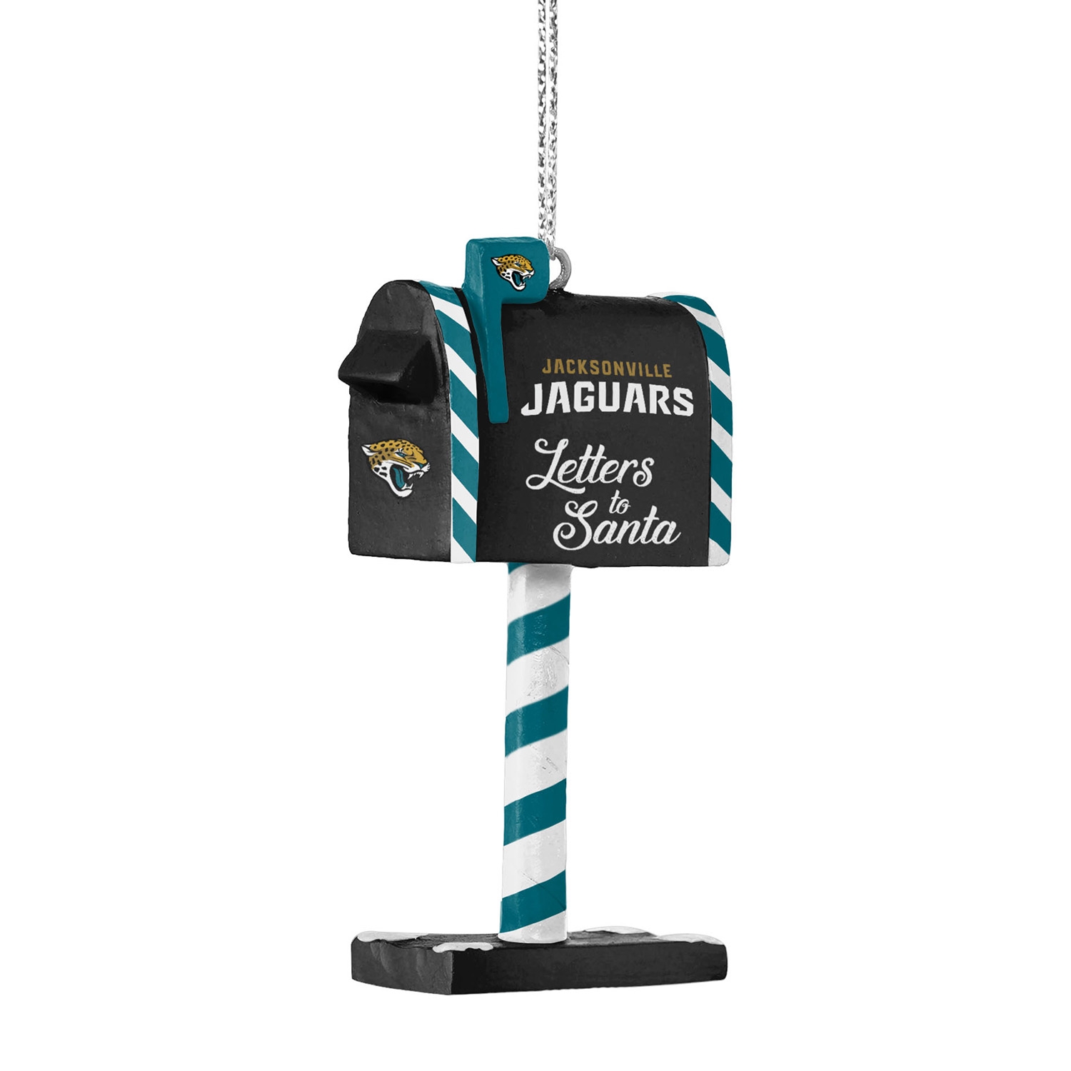 Jacksonville Jaguars NFL Mailbox Christmas Ornament