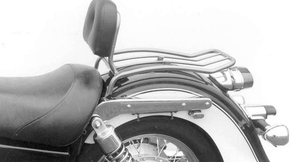 Porte Bagage Hepco & Becker Solorack avec dosseret - chromeRef : HBE05466A / 611210 00 02