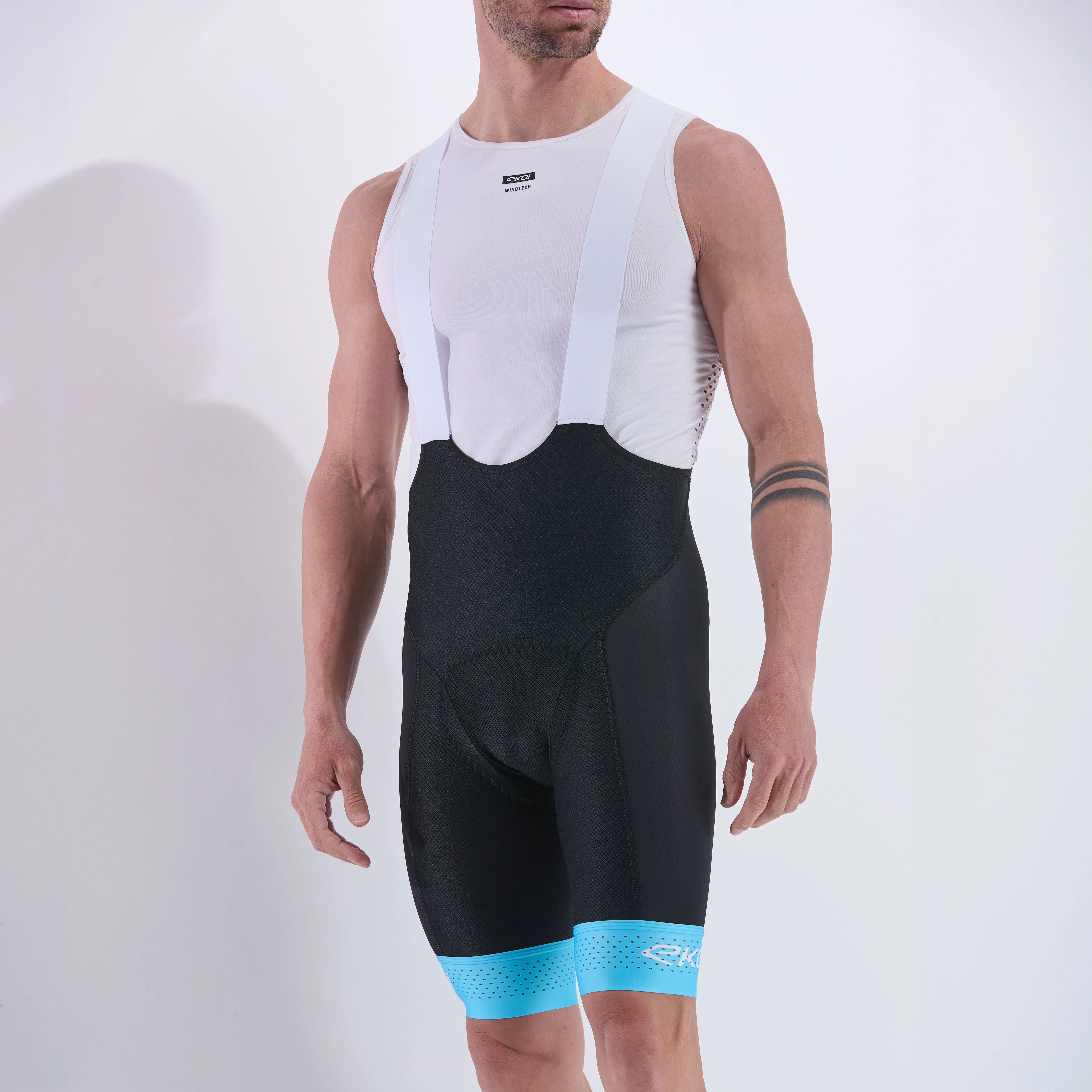 GEL MEMORY EVO Bib Shorts EKOI Perf Turquoise