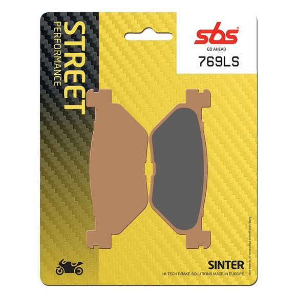 SBS 769LS Sinter Sintered Metal rear brake padsRef: 769LS / 769040