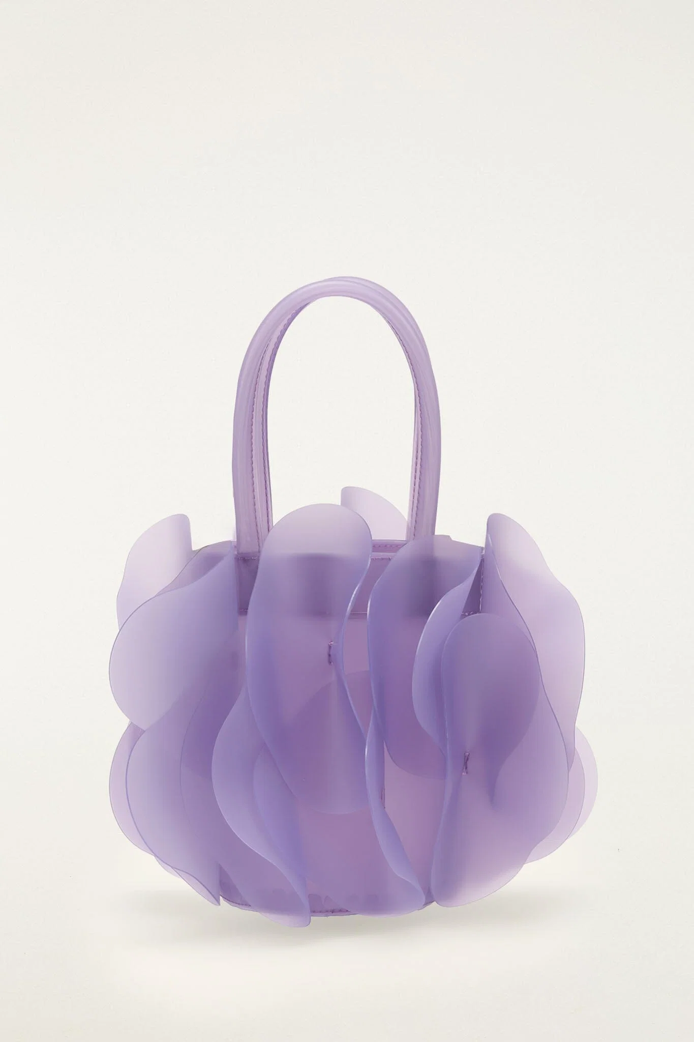 Purple Jelly Flower Bag