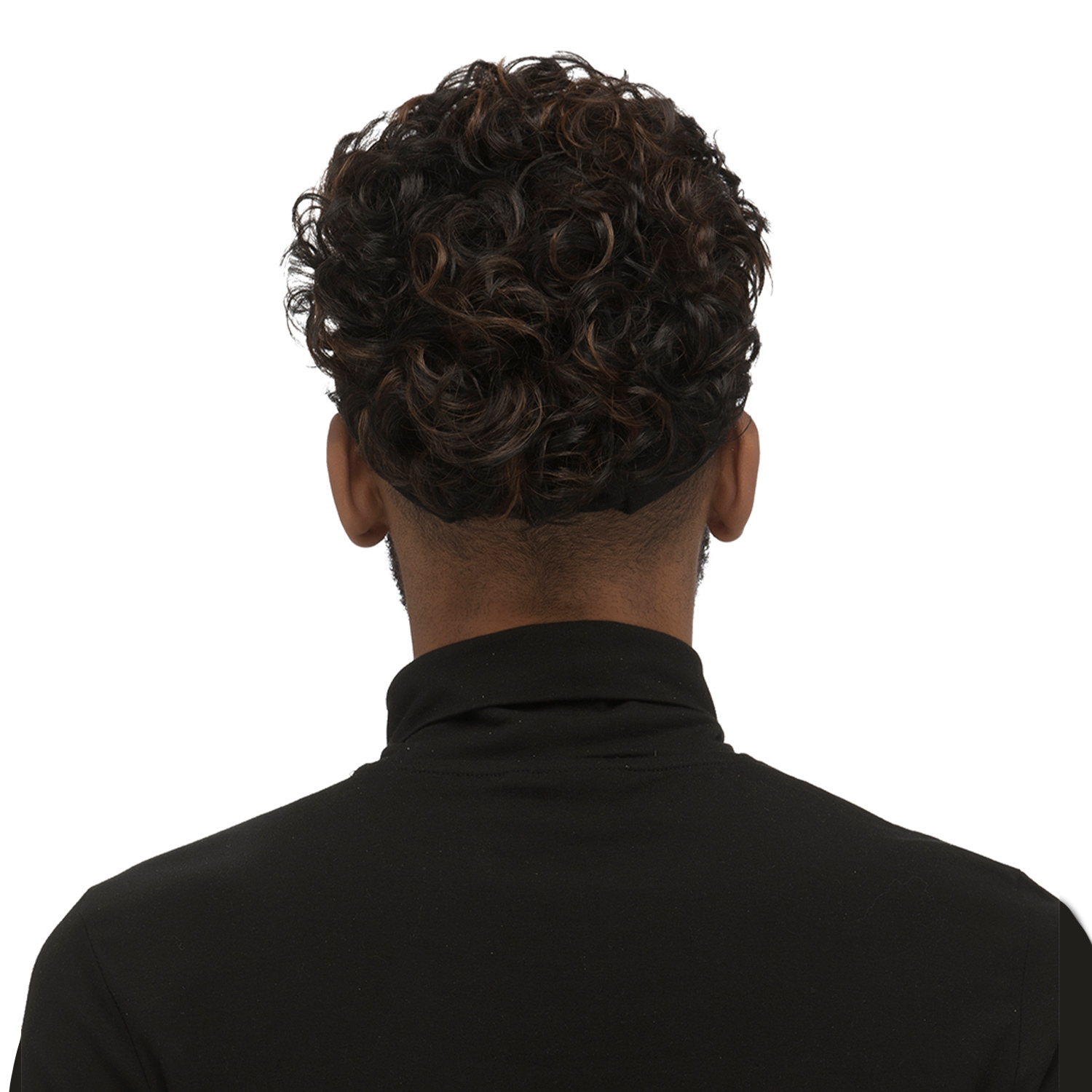 Wavy Short Wig with Visor Plus VP-Joseph