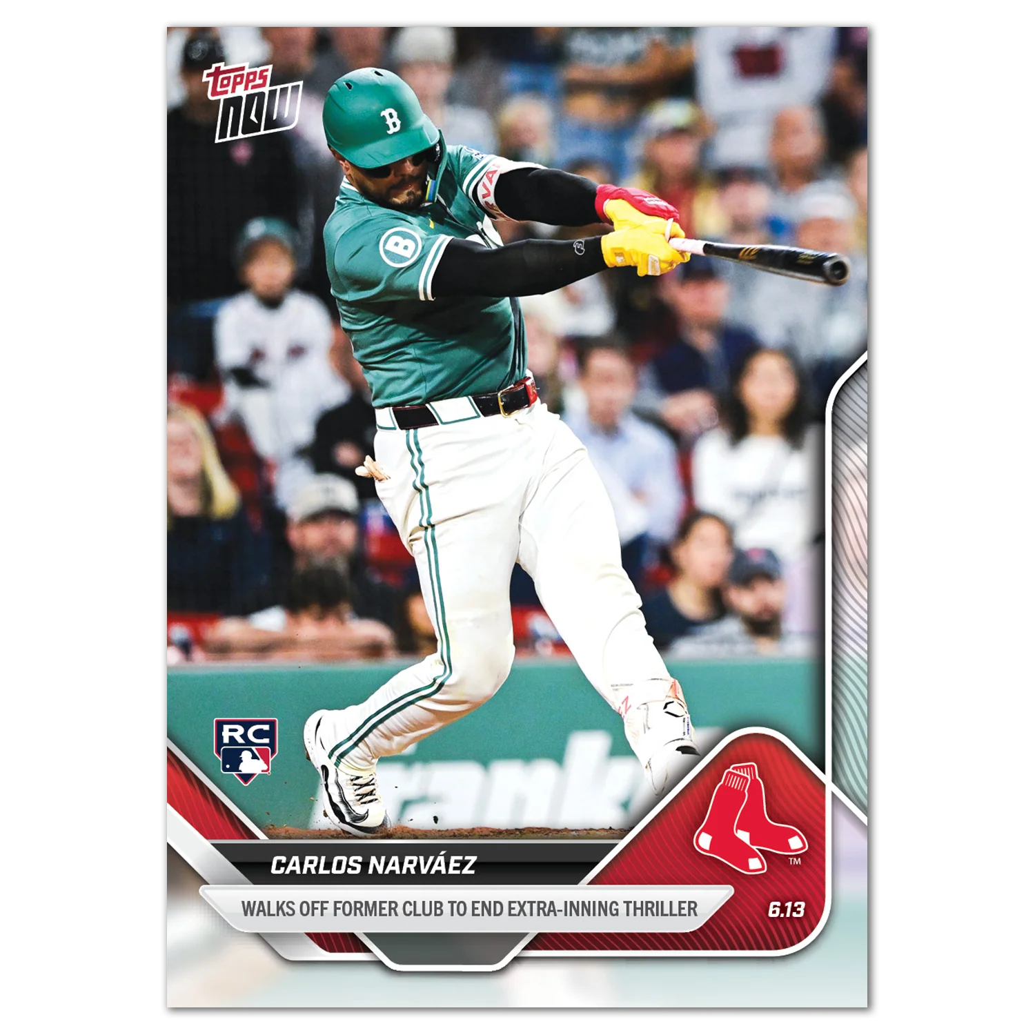 Carlos Narváez - 2025 MLB Topps NOW® - Card 294