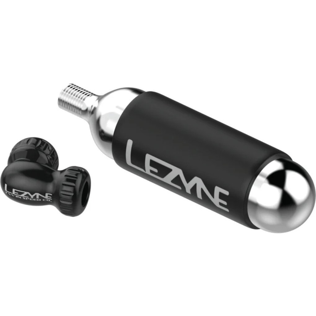 Lezyne Twin Speed Drive CO2 Valve Head - glossy black