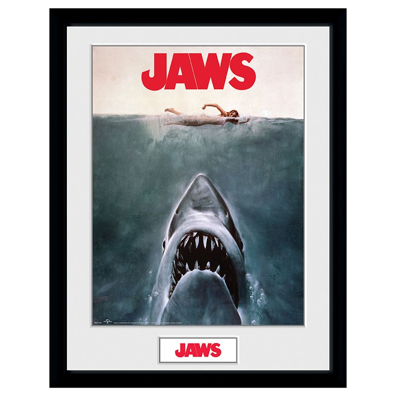 JAWS Framed print Key Art