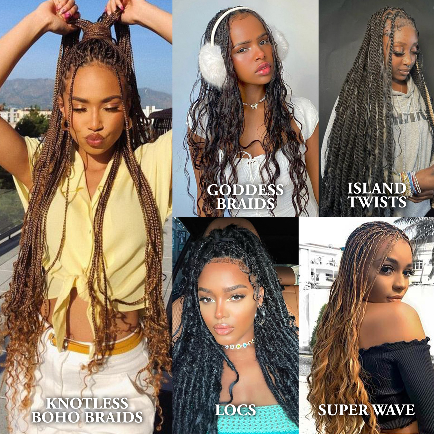 Mane Concept Human Hair Blend Braids Mega Brazilian Deep Wave Bulk 18