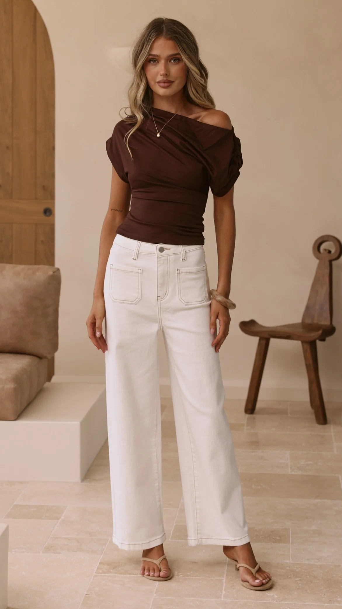 Millie Top - Chocolate