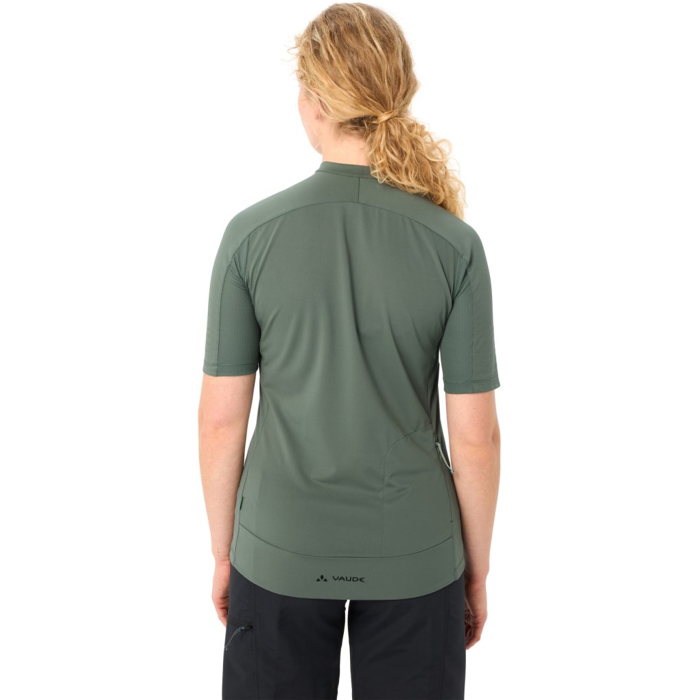 Vaude Qimsa Pro Half-Zip Shirt Women - agave