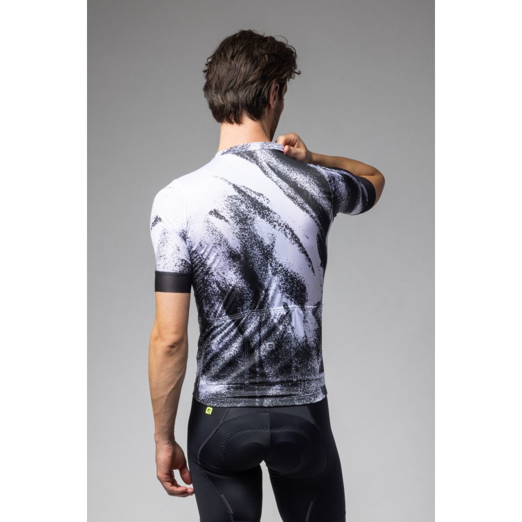 Alé PRAGMA Trace Short Sleeve Jersey Men - white