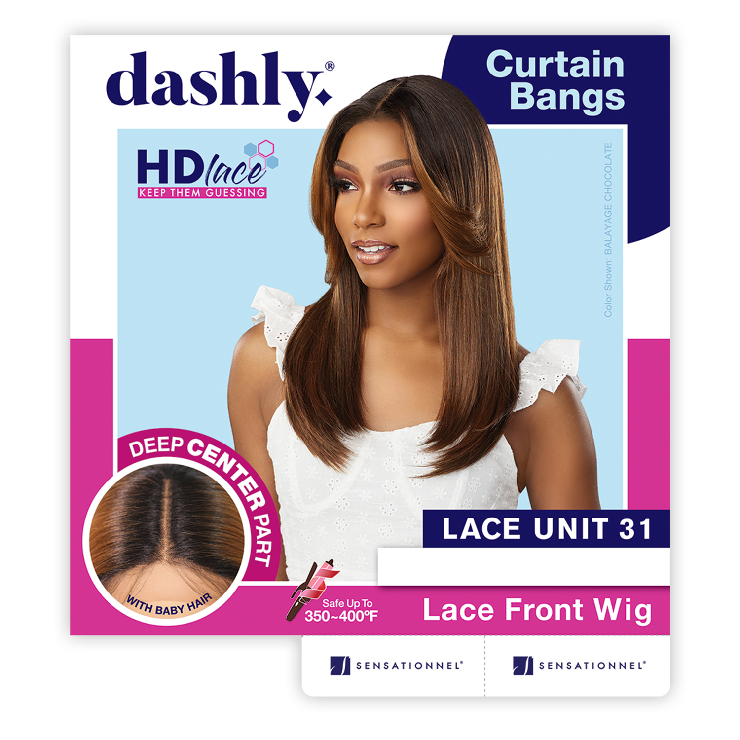 Sensationnel Dashly HD Lace Front Wig Lace Unit 31