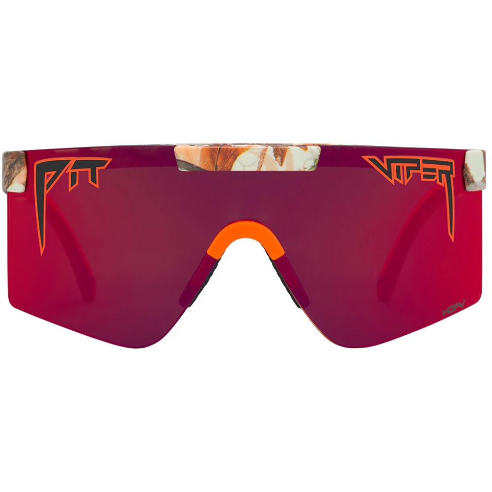 Pit Viper The Original 2.0 Glasses - Actual Bush / HDPV Polarized Red