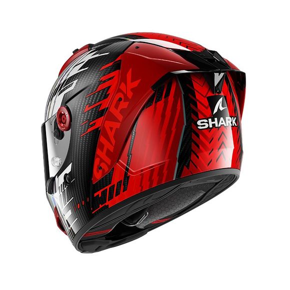 Shark Aeron Edgy - Carbon / Rouge Full HelmetRef: SH1744-CRCH