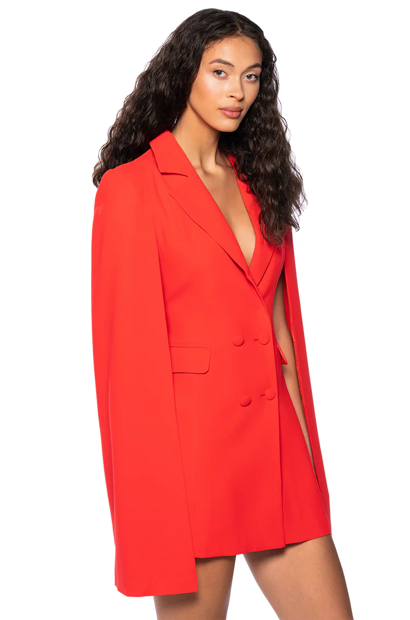 A La Mode Mini Blazer Dress
