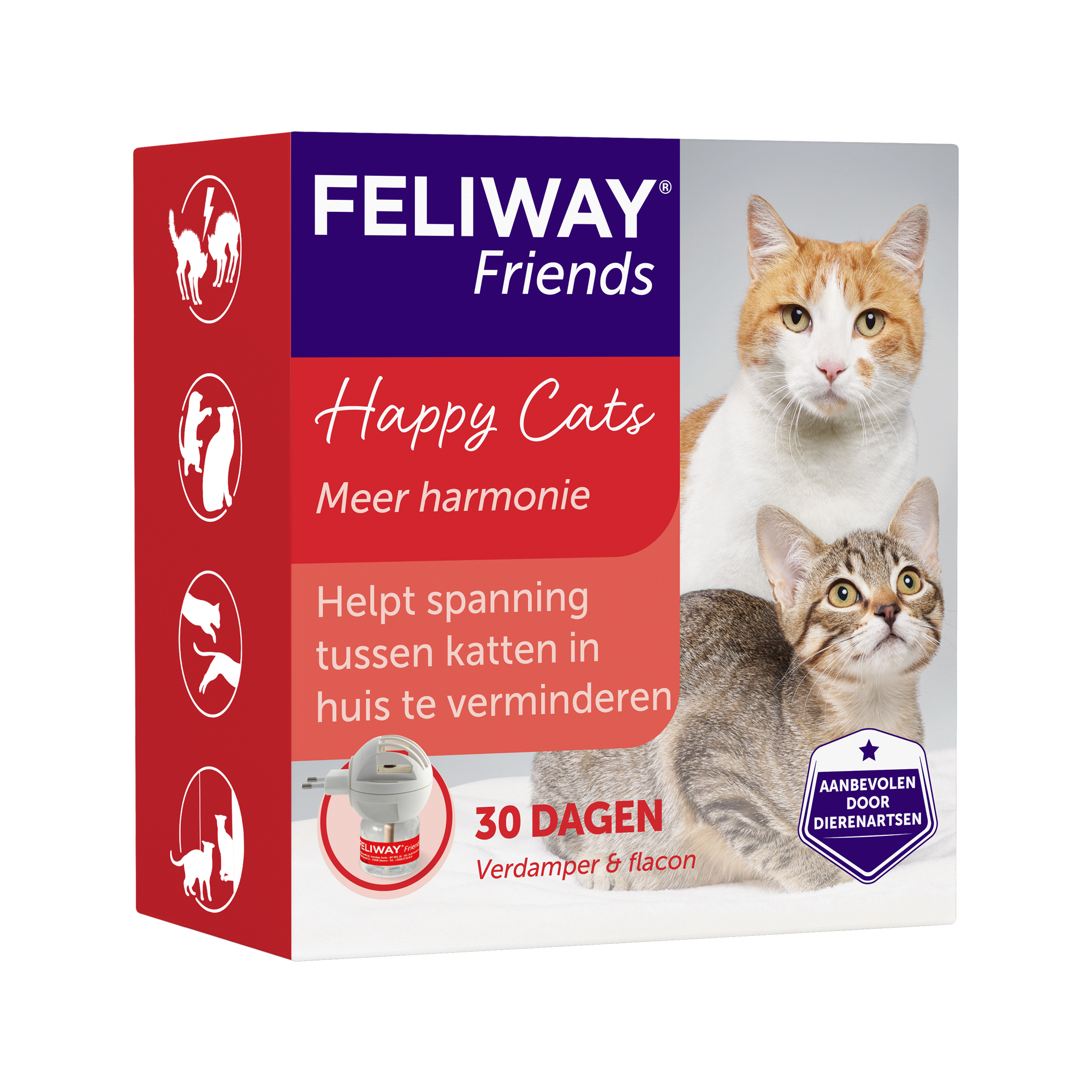 Feliway Friends Starter Kit + Economy Pack - 4 x 48ml