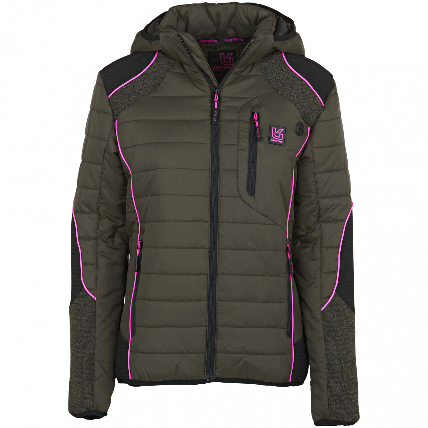 Univers Dolomit Hunting Jacket Women (Olive\/Pink)