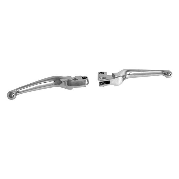 Highway Hawk Wide Blade Brake and Clutch Levers - GreyRef: HIG0308 / 451-106