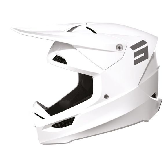 Shot FURIOUS cross helmet - SOLID - GLOSSY 2023 - WhiteRef: SO2410