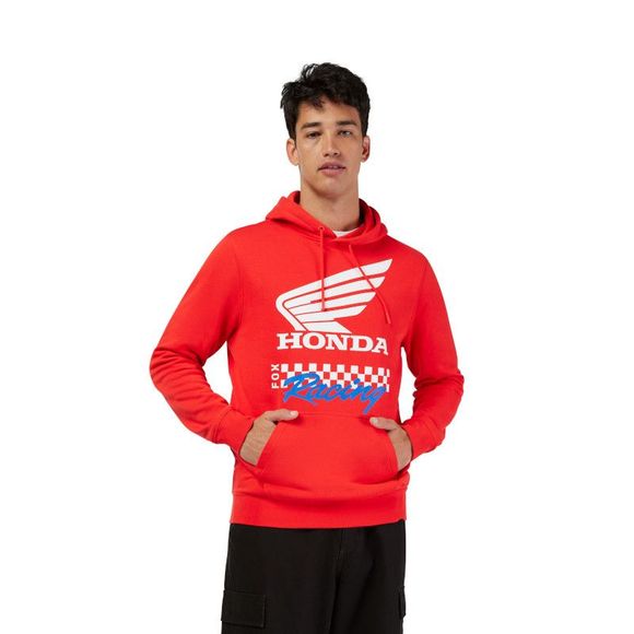 Sweat Fox HONDA FLEECE PO - Rouge / GrisRef : FX5220