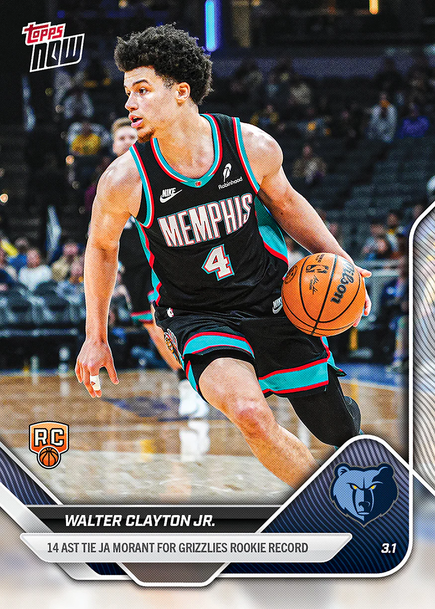 Walter Clayton Jr. - 2025-26 NBA Topps NOW® - Card 189