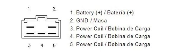 Motoplat voltage regulator High Performance RegulatorRef: MOPL00099A / 21121592