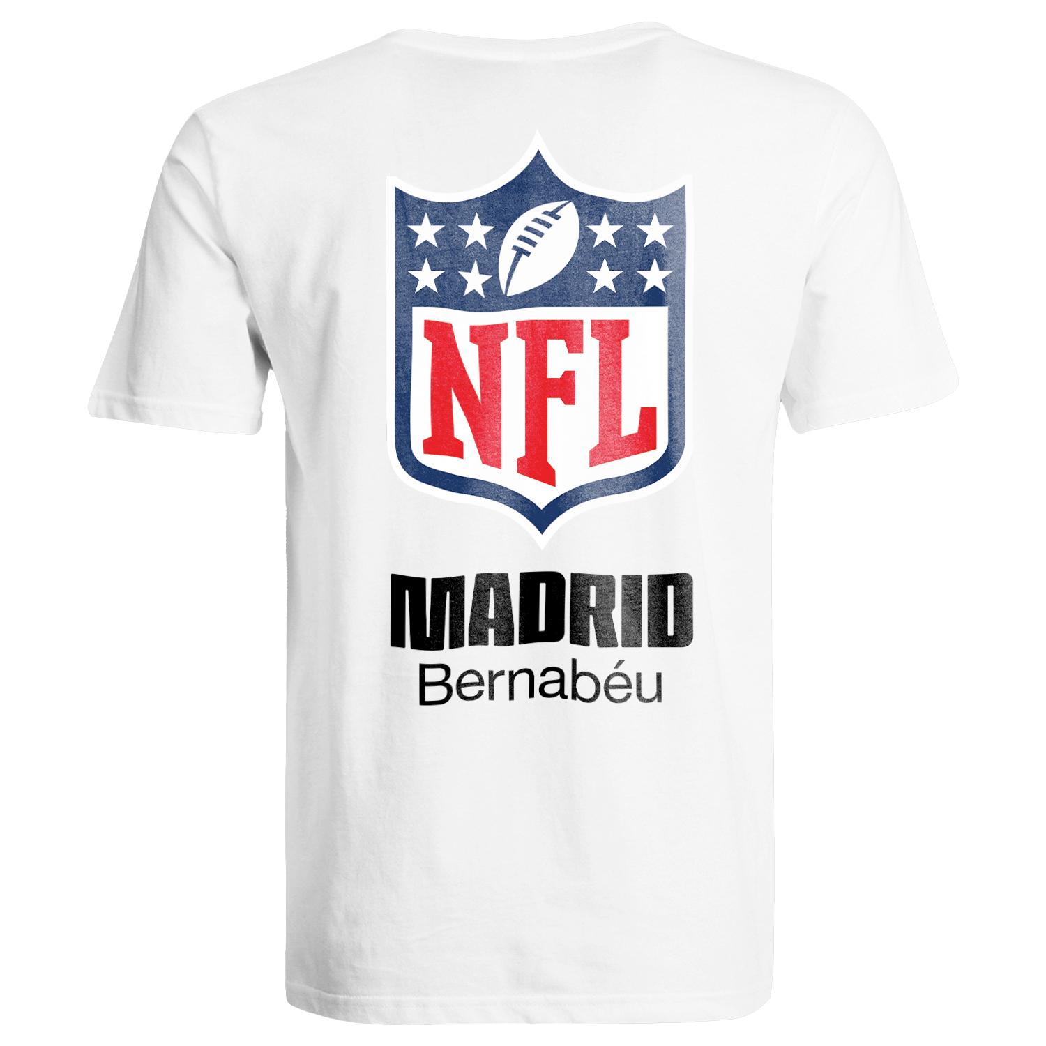 Mens Bernabéu x NFL Crest Shirt White