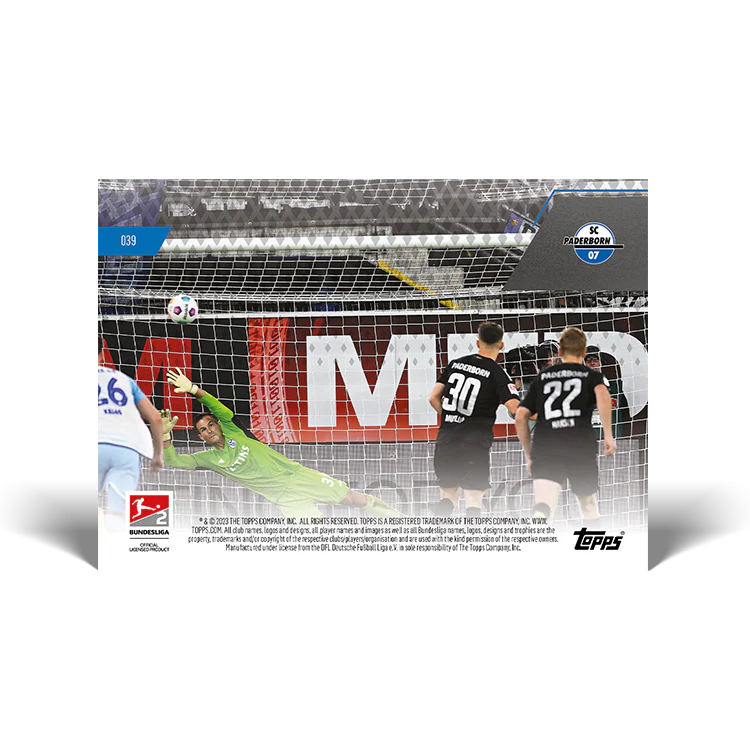 Topps UK - Florent Muslija - Brace in a 3-1 home victory - Bundesliga TOPPS NOW® Card #39