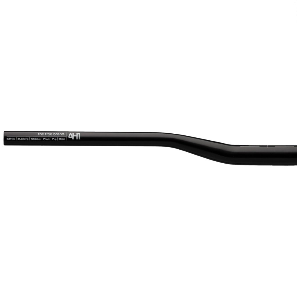 Title AH1 Handlebar - MTB | 31.8 | Rise 25mm - black