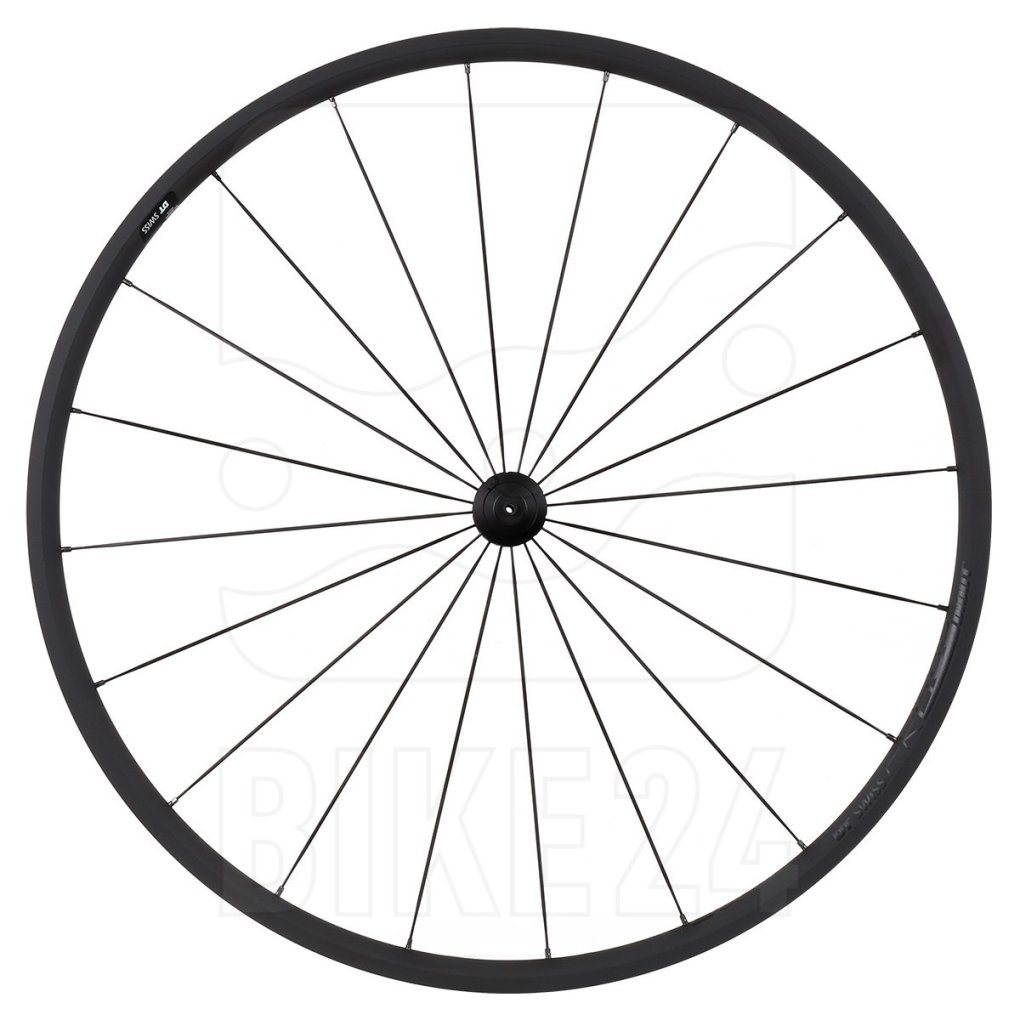 DT Swiss PR 1400 DICUT 21 OXiC - Front Wheel | Clincher | QR - black