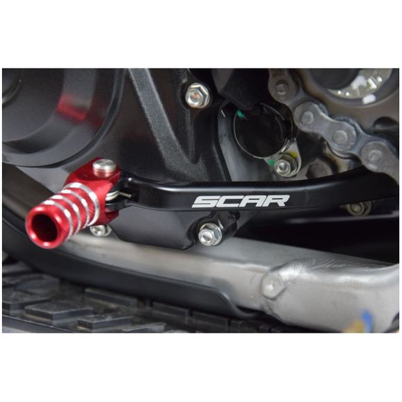 Scar speed selector - Black / RedHONDA 450 CRF 450 R (PE07) - 2017Ref: Scr0494 / Gsl121