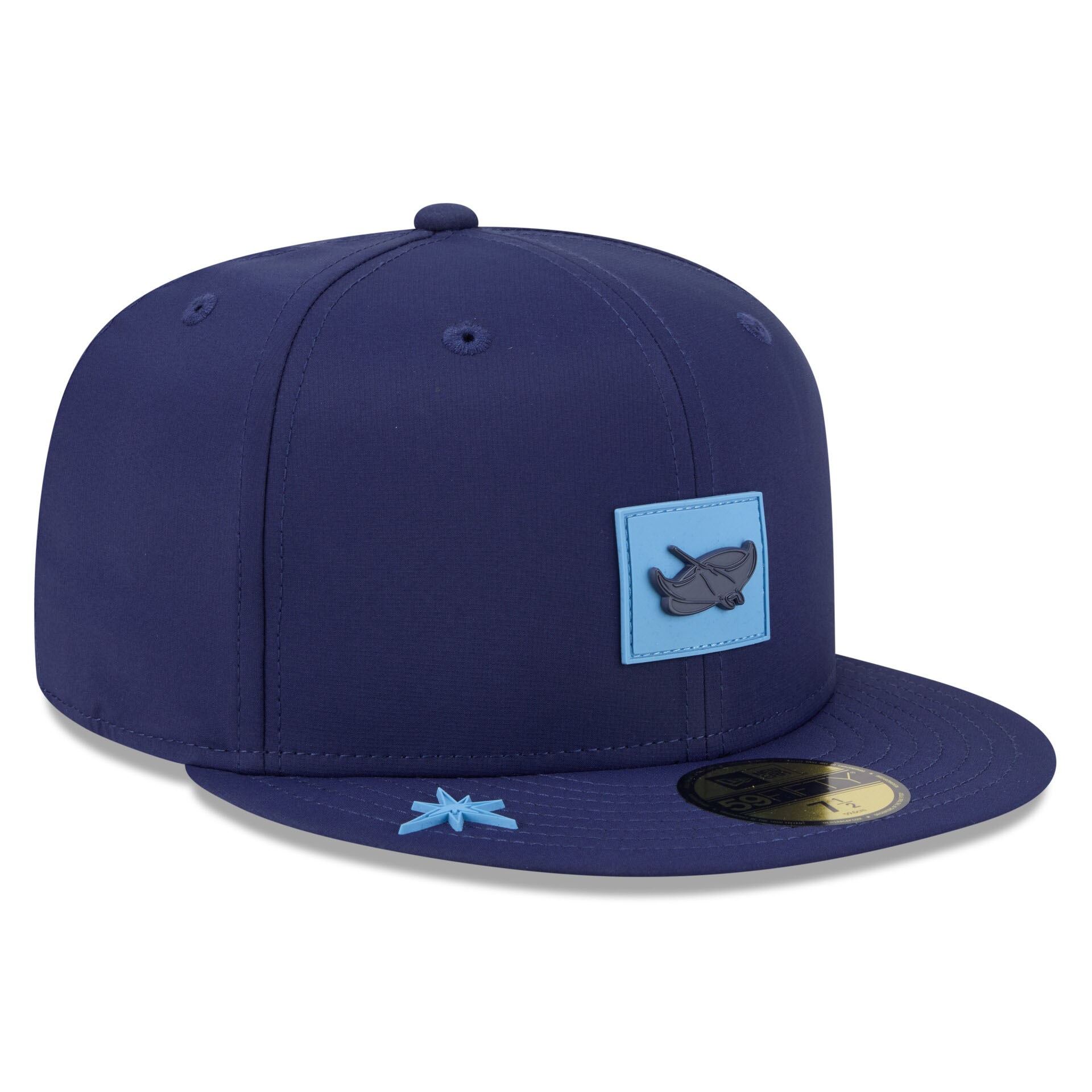 Tampa Bay Rays 2026 MLB Clubhouse 59FIFTY Fitted Cap Blue