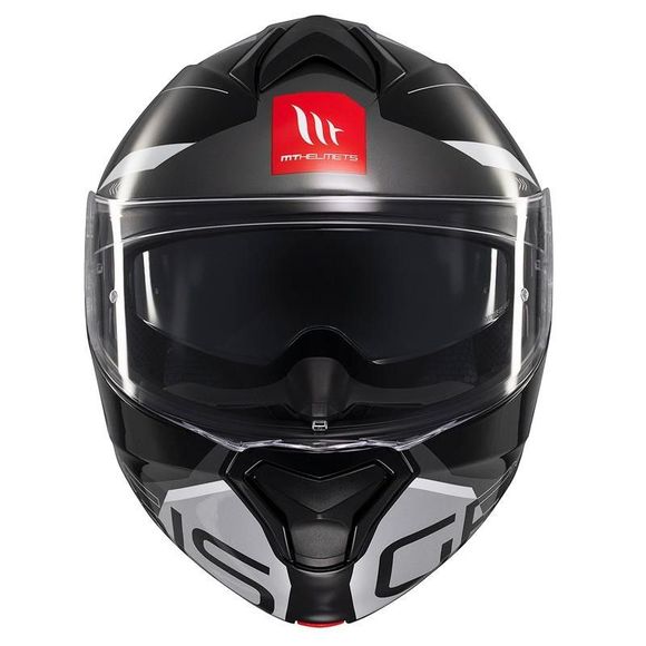 Casque modulable MT HELMETS GENESIS SV - ATEMPO - Noir / GrisRef : MTH0148