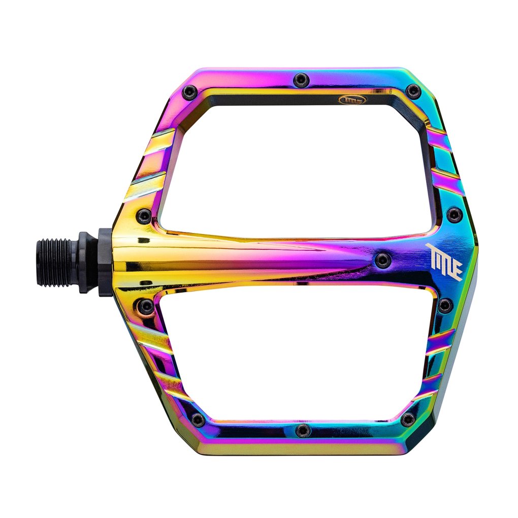 Title CONNECT Flat Pedals - oil slick