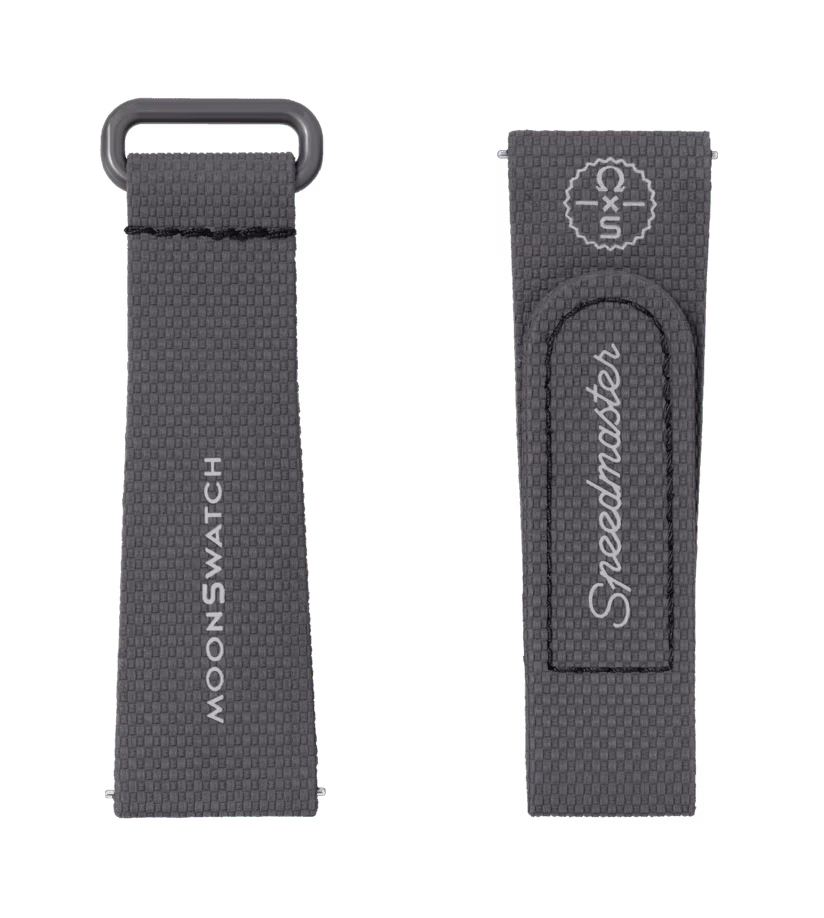 MOONSWATCH DARK GREY/BLACK RUBBER