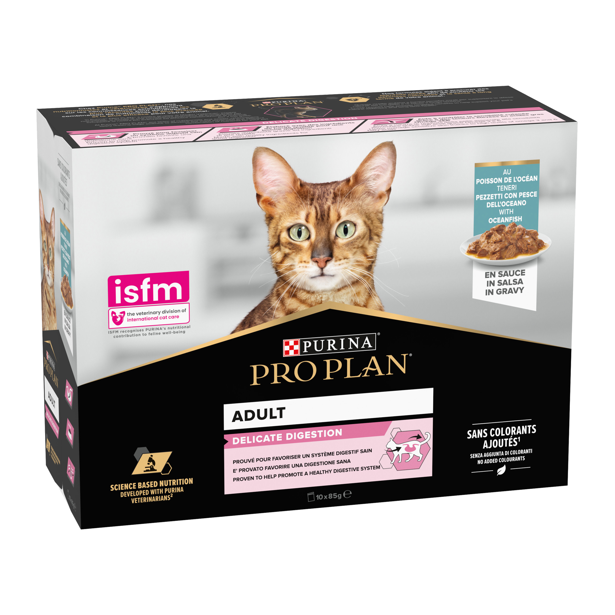 Purina Pro Plan Cat NutriSavour - Delicate - 20 x 8g