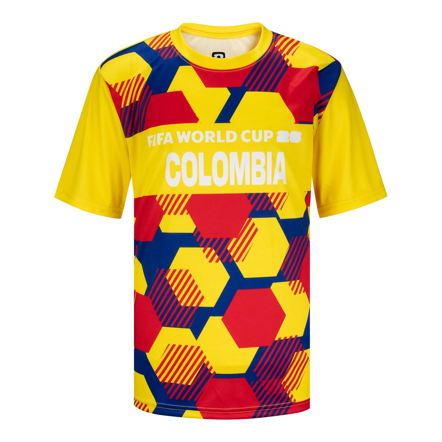 2026 Soccer Fan Collection Colombia Sublimated Top - Youth
