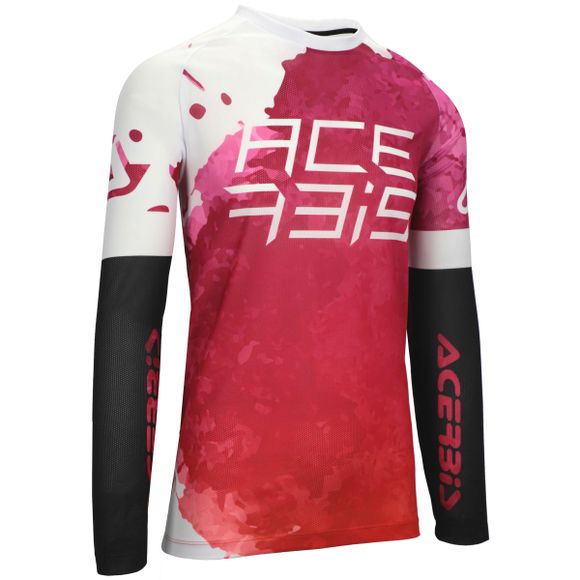 Acerbis J-WINDY VENT WATERMARK 2024 cross Jersey - Purple / WhiteRef: AE5393