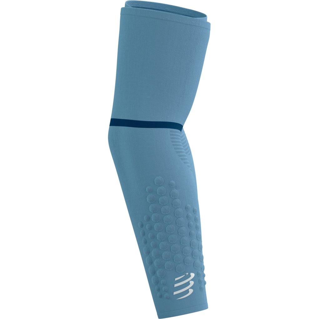 Compressport ArmForce Ultralight Compression Sleeves - denim/white reflective