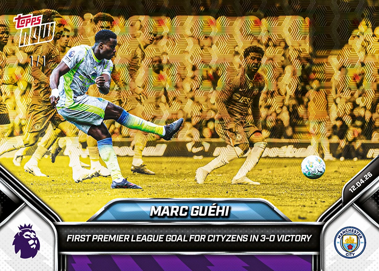 Marc Guéhi - 2025-26 Premier League Topps NOW® - Card 170 - PR: 278