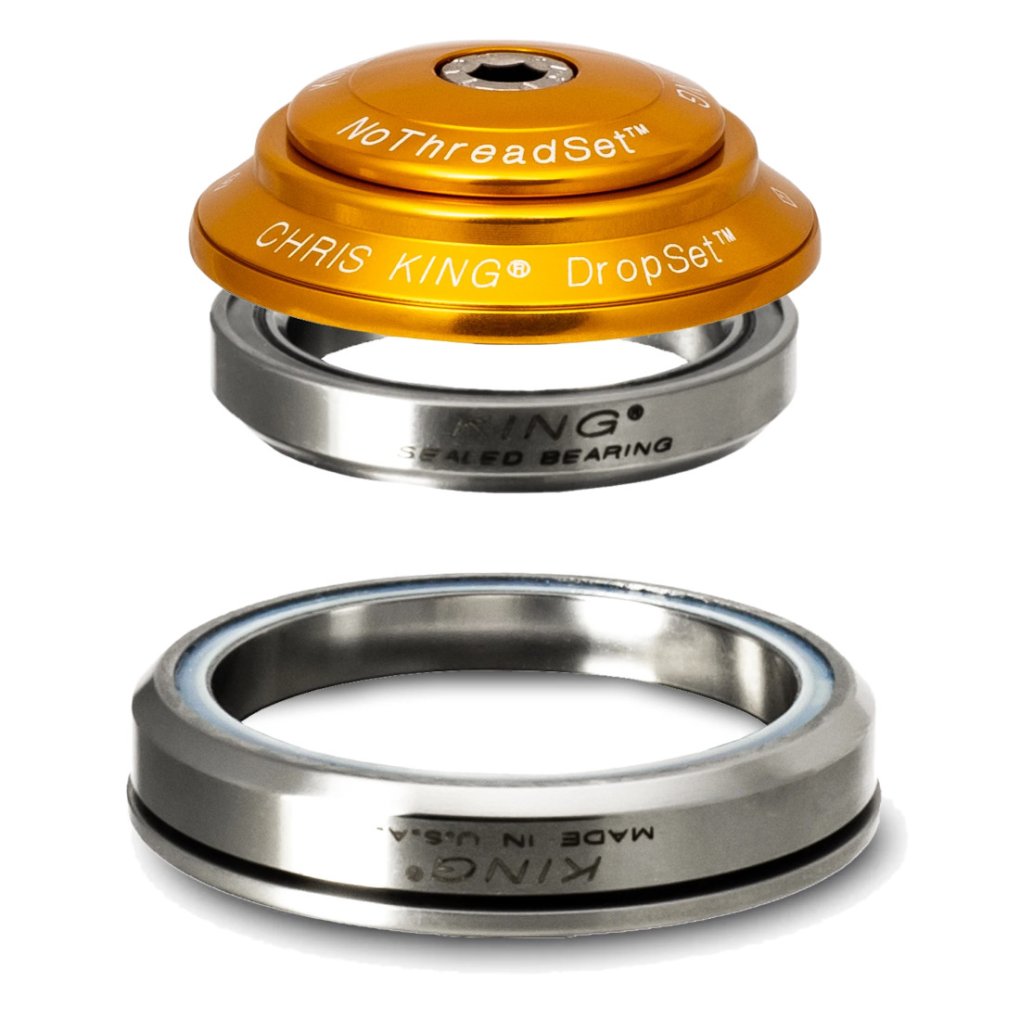 Chris King DropSet 3 Tapered Headset - IS41/28.6 | IS52/40 - different colors