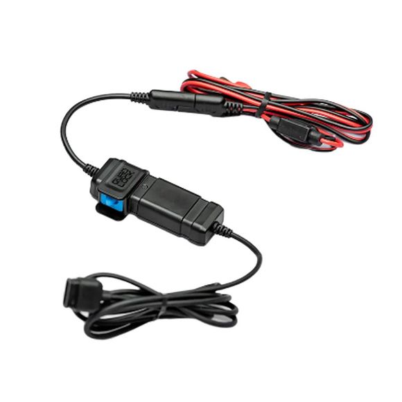 Câble d'alimentation Quad Lock 12V VERS USB - NoirRef : QDL0170 / 1119211